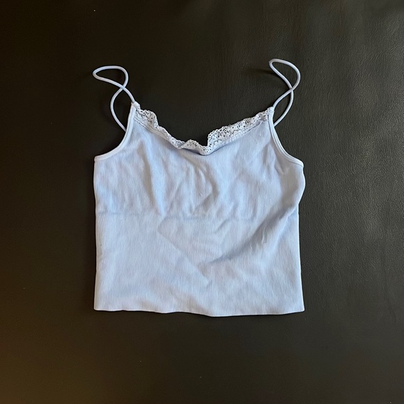 Full Tilt Tops Full Tilt Baby Blue Tank Top Poshmark